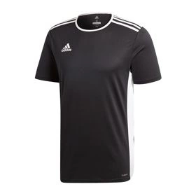 Dziecięca Koszulka Piłkarska Adidas Entrada 18 Czarna (CF1041)