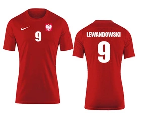 Koszulka Nike Reprezentacja Polski z nadrukiem -Polska (BV6708-657n)