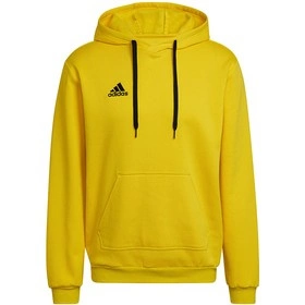 Męska Bluza Bawełniana z Kapturem Adidas Entrada 22 Hoody Żółta (HI2140)