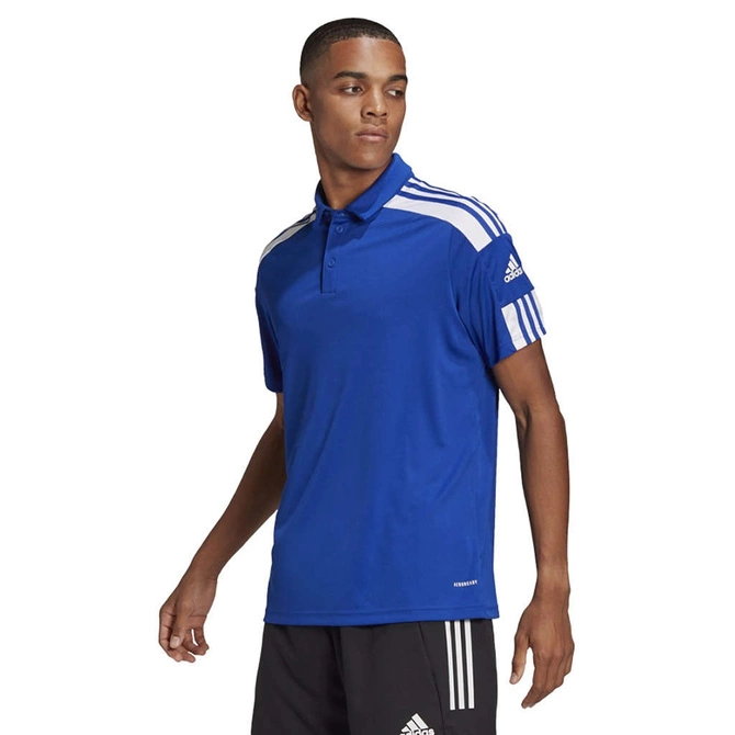 Męska Koszulka Adidas Squadra 21 Polo Niebieska (GP6427)