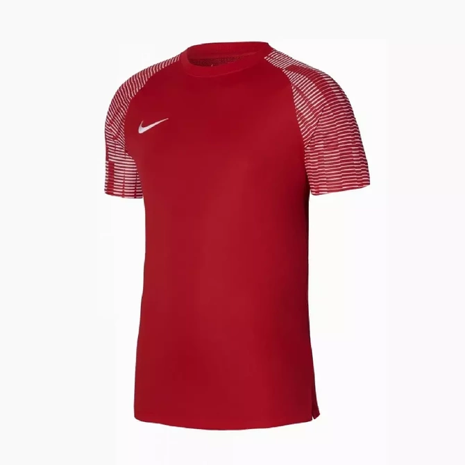 Męska Koszulka Piłkarska Nike Dri-FIT S/S Academy Czerwony (DH8031-657)