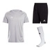 Komplet Strój Piłkarski Adidas TIRO 24 Szary (IS1012 + H57504)