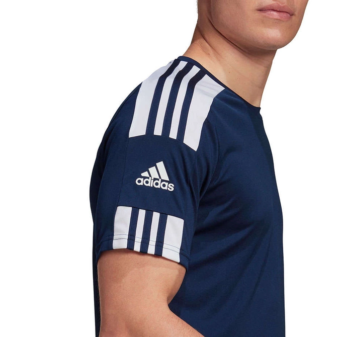 Męska Koszulka Treningowa Adidas Squadra 21 Jersey Short Sleeve Granatowa (GN5724)