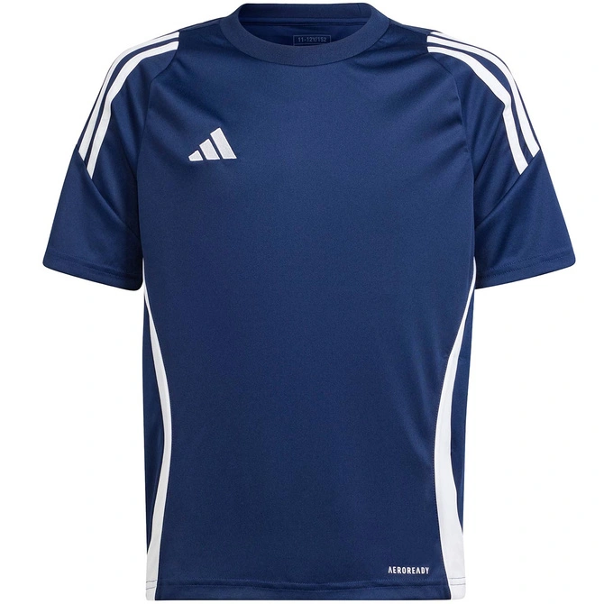 Koszulka dla dzieci adidas Tiro 24 Jersey granatowa IS1029