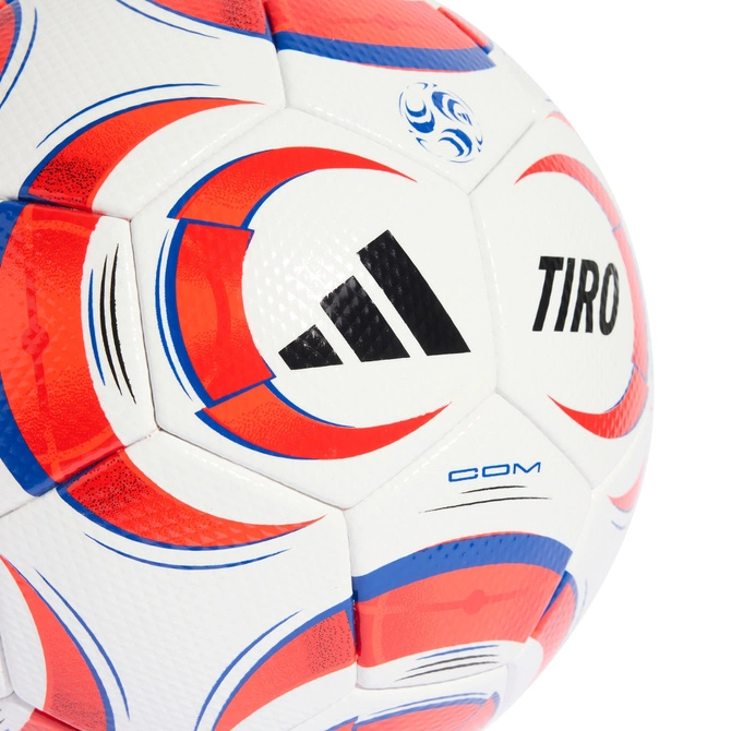 Piłka nożna adidas Tiro Competition biało-czerwona JW1534