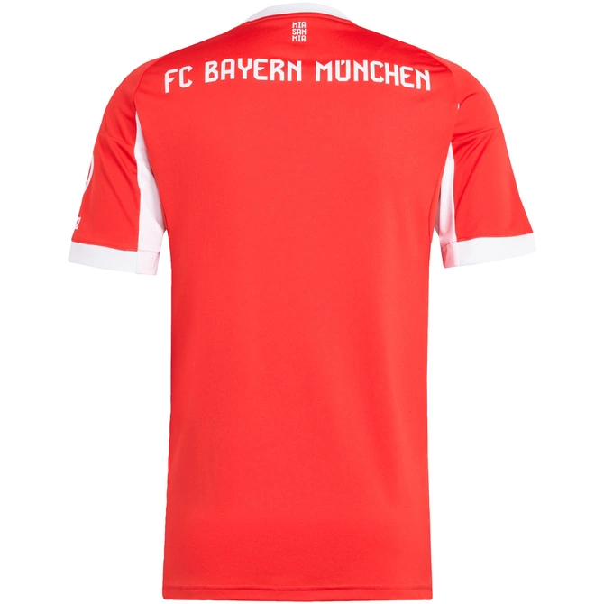 Koszulka męska adidas FC Bayern 25/26 Home czerwona JJ2137