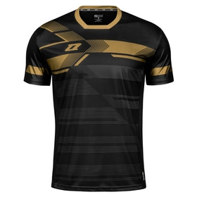 Koszulka Meczowa Zina La Liga Senior Czarno-Złota (A02558)