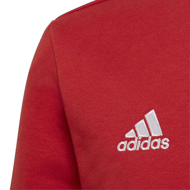 Bluza Dziecięca Bawełniana Adidas Entrada 22 Sweat Top Czerwona (H57473)