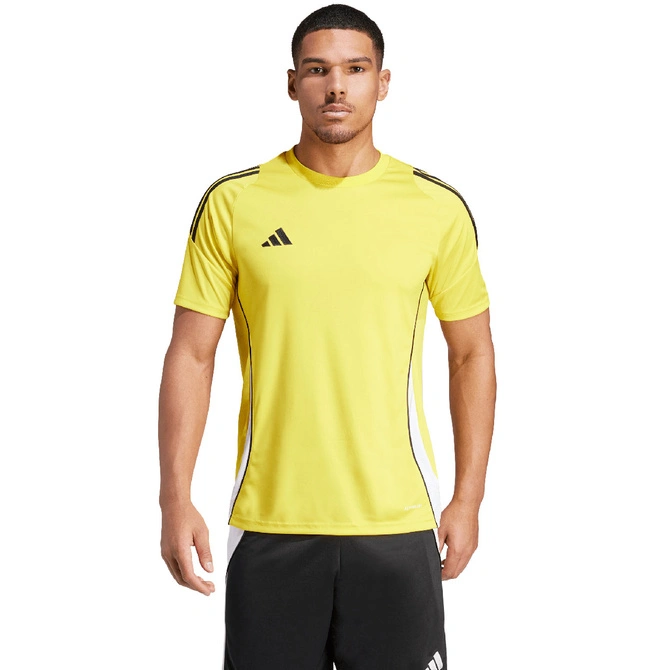 Koszulka męska adidas Tiro 24 Jersey żółta IS1015