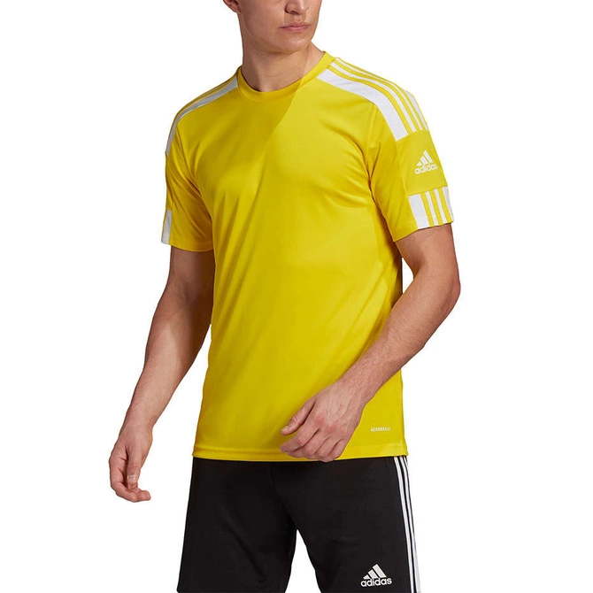 Męska Koszulka Treningowa Adidas Squadra 21 Jersey Short Sleeve Żółta (GN5728)