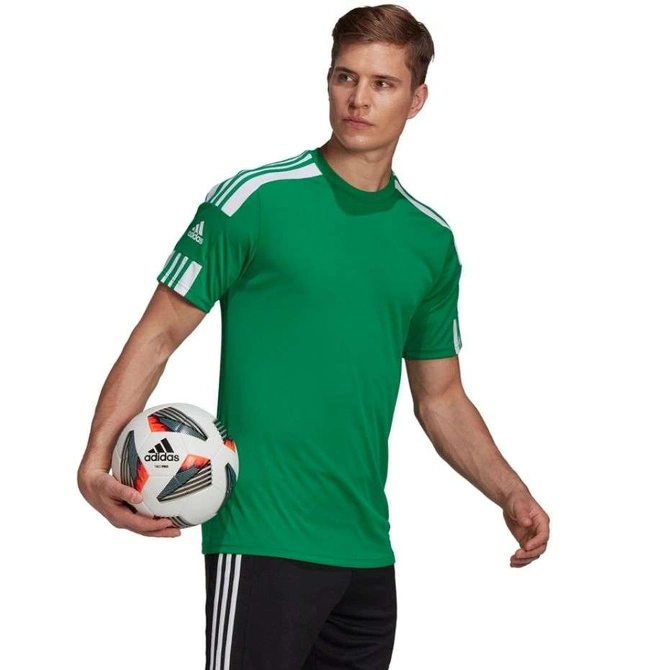 Męska Koszulka Treningowa Adidas Squadra 21 Jersey Short Sleeve Zielona (GN5721)