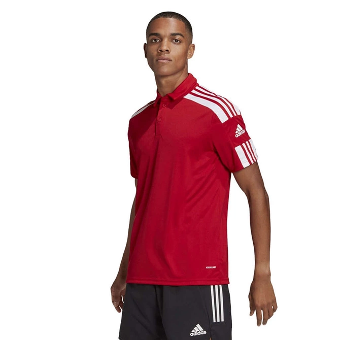 Męska Koszulka Adidas Squadra 21 Polo Czerwona (GP6429)