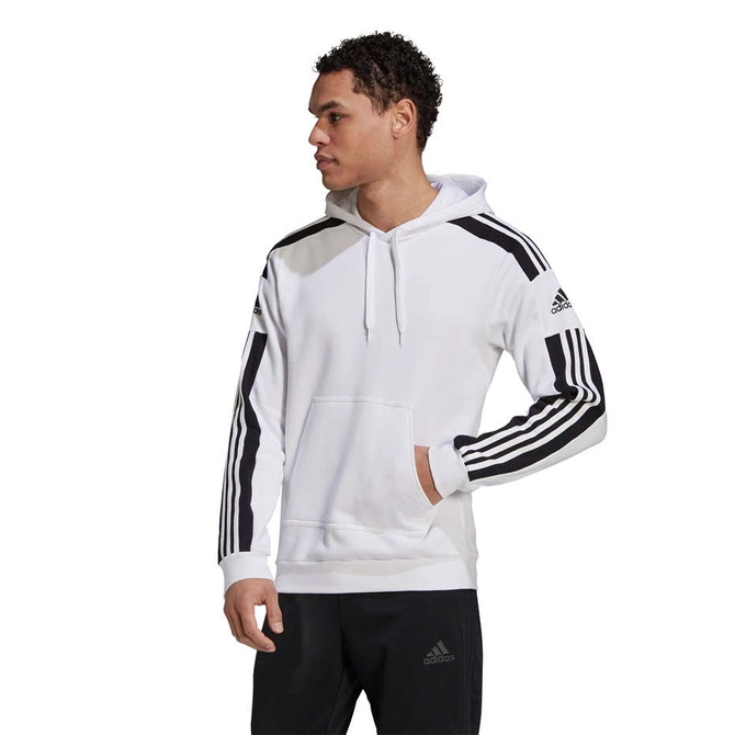 Męska Bluza z Kapturem Adidas Squadra 21 Sweat Hoody Biała (GT6637)