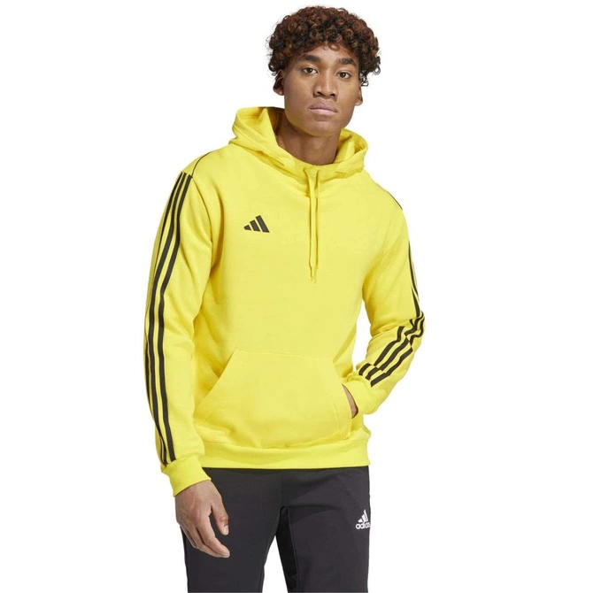 Męska Bluza Bawełniana z Kapturem Adidas Tiro 23 League Hoodie Żółta (IC7850)