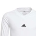 Koszulka Termoaktywna Z Długim Rękawem Adidas Team Base Tee Biała (GN5713)