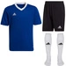 Dziecięcy Komplet Piłkarski Adidas Entrada 22 Niebieski (HG3948)
