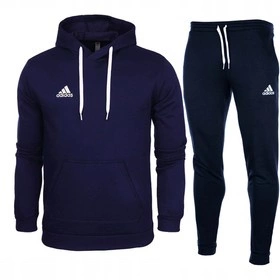Komplet Bawełniany Adidas Entrada 22 Granatowy (H57513)