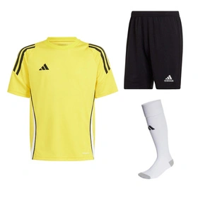 Dziecięcy Komplet Piłkarski Adidas TIRO 24 Żółty (IS1027 + H57502)