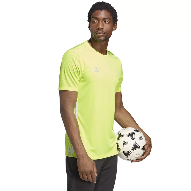 Męska Koszulka Sportowa Adidas Tabela 23 Jersey Limonkowa (IB4925)