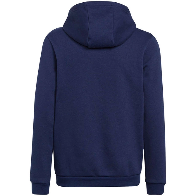 Dziecięca Bluza Bawełniana z Kapturem Adidas Entrada 22 Hoody Granatowa (H57517)