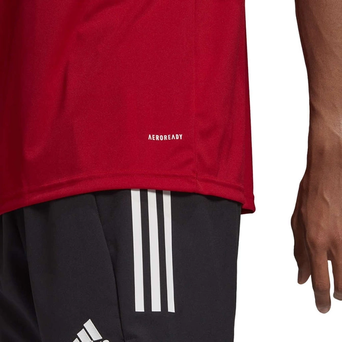 Męska Koszulka Adidas Squadra 21 Polo Czerwona (GP6429)