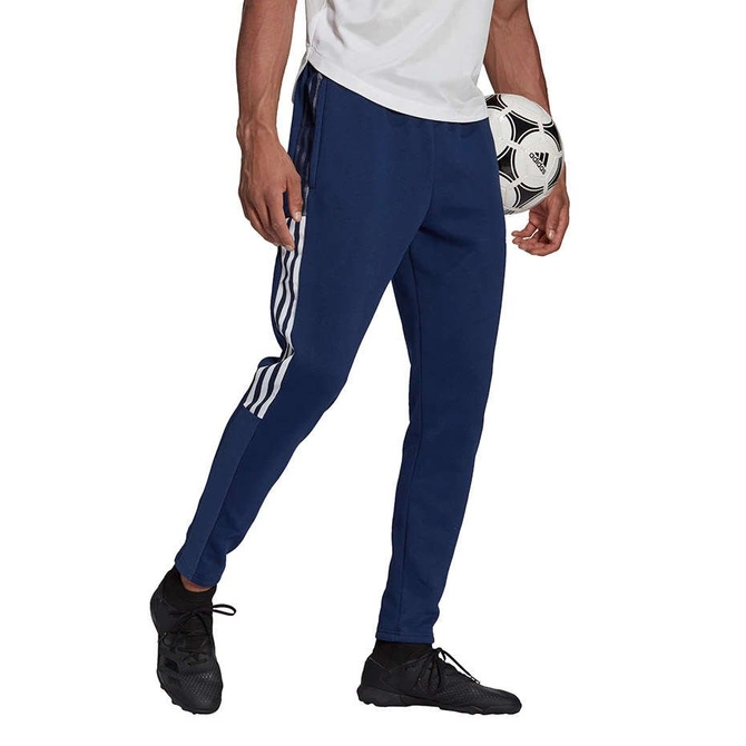 Męskie Spodnie Bawełniane Adidas TIRO 21 Sweat Pant Granatowe (GH4467)