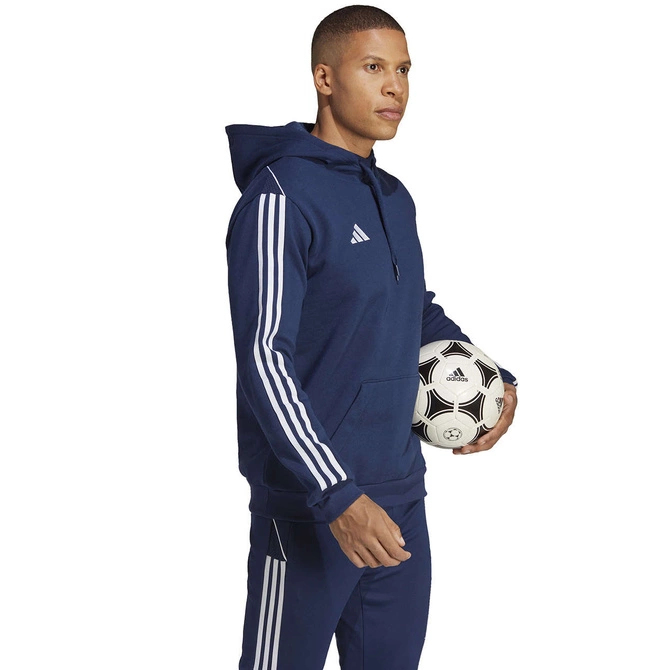 Męska Bluza Bawełniana z Kapturem Adidas Tiro 23 League Hoodie Granatowa (HS3599)