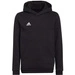 Dziecięca Bluza Bawełniana z Kapturem Adidas Entrada 22 Hoody Czarna (H57516)