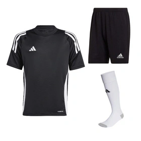 Dziecięcy Komplet Piłkarski Adidas TIRO 24 Czarny (IJ7674 + H57502) 