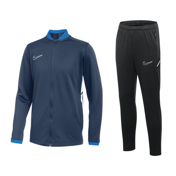Dziecięcy Dres Sportowy Nike Academy 25 Długi Zamek granatowy (FZ9836 410 + FZ9816 010)