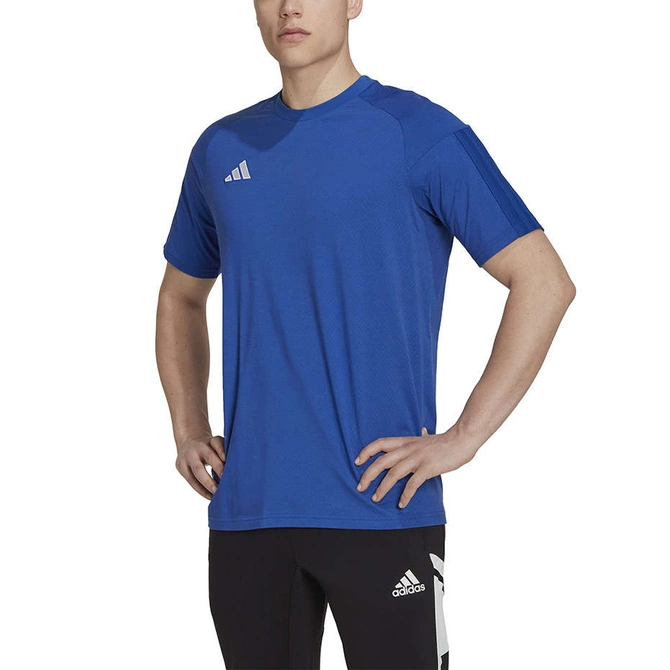 Męska Koszulka Sportowa Adidas Tiro 23 Competition Niebieska (HU1321)