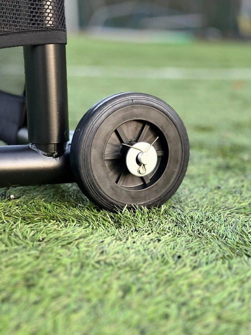 Bramka piłkarska GIZA 5x2m 500cm x 200cm z kółkami jezdnymi