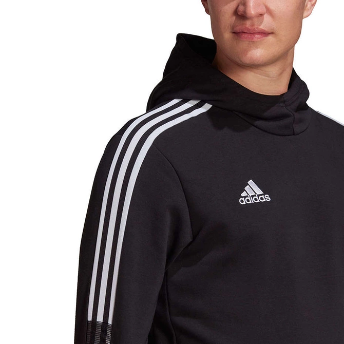 Męska Bluza z Kapturem Adidas Tiro 21 Sweat Hoody Czarna (GM7341)
