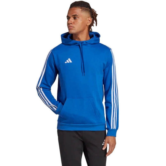 Męska Bluza Bawełniana z Kapturem Adidas Tiro 23 League Hoodie Niebieska (IC7858)