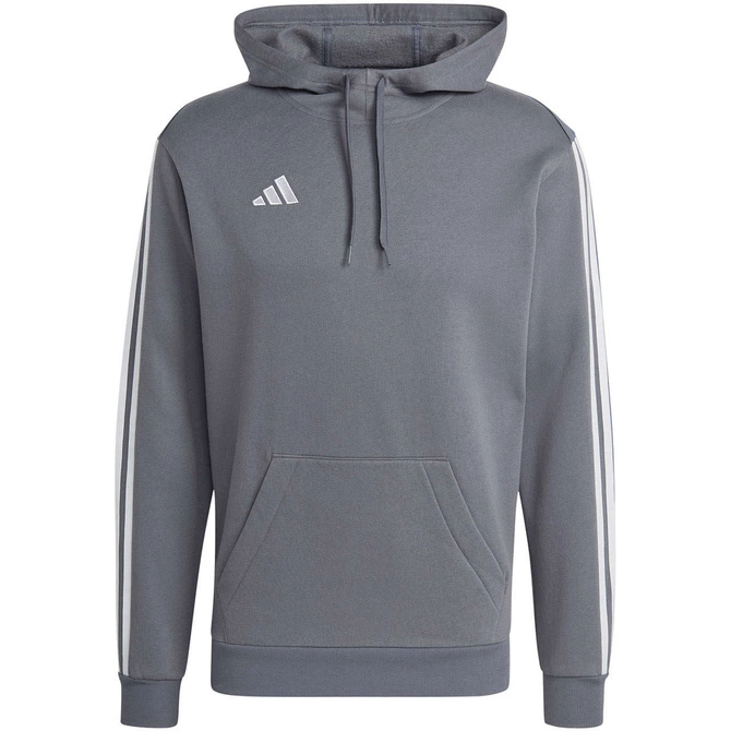 Męska Bluza Bawełniana z Kapturem Adidas Tiro 23 League Hoodie Szara (HZ3021)