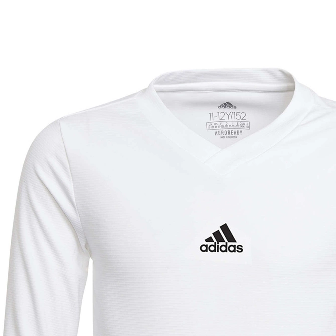 Koszulka Termoaktywna Z Długim Rękawem Adidas Team Base Tee Biała (GN5713)