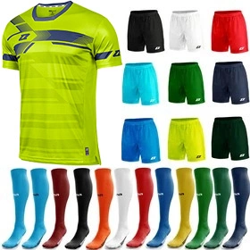 Komplet Strój Piłkarski Zina La Liga Lemon