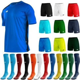 Komplet Strój Piłkarski Zina Contra Junior Niebieski