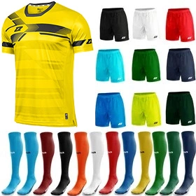 Komplet Strój Piłkarski Zina La Liga Junior Żółty