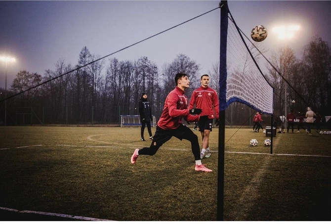 Zestaw do siatkonogi, siatkonoga na naturalną murawę (100324)