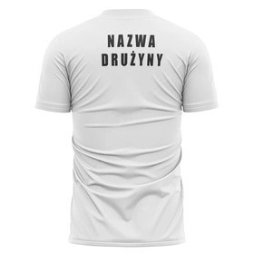 Nadruk na odzieży - nazwa drużyny 2 linijki