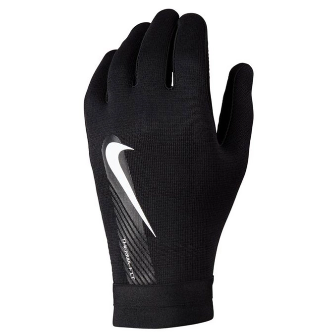Rękawiczki Piłkarskie Nike THERMA-FIT Academy Czarne (DQ6071-010)