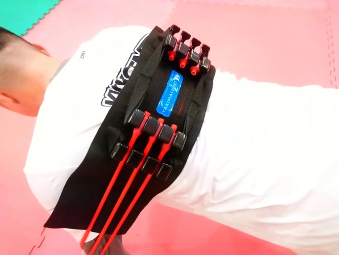 Guma do ćwiczeń klatki piersiowej, do pompek (100461)