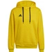 Męska Bluza Bawełniana z Kapturem Adidas Entrada 22 Hoody Żółta (HI2140)