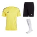 Komplet Strój Piłkarski Adidas TIRO 24 Żółty (IS1015 + H57504)