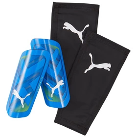 Ochraniacze Piłkarskie Puma Ultra Flex Sleeve  Niebieskie (030871-06)