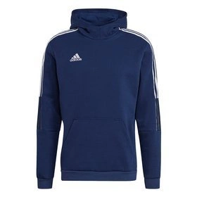 Męska Bluza z Kapturem Adidas Tiro 21 Sweat Hoody Granatowa (GH4464)