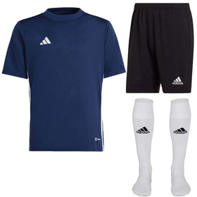 Dziecięcy Komplet Piłkarski Adidas Tabela 23 Granatowy (H44537 + H57502)