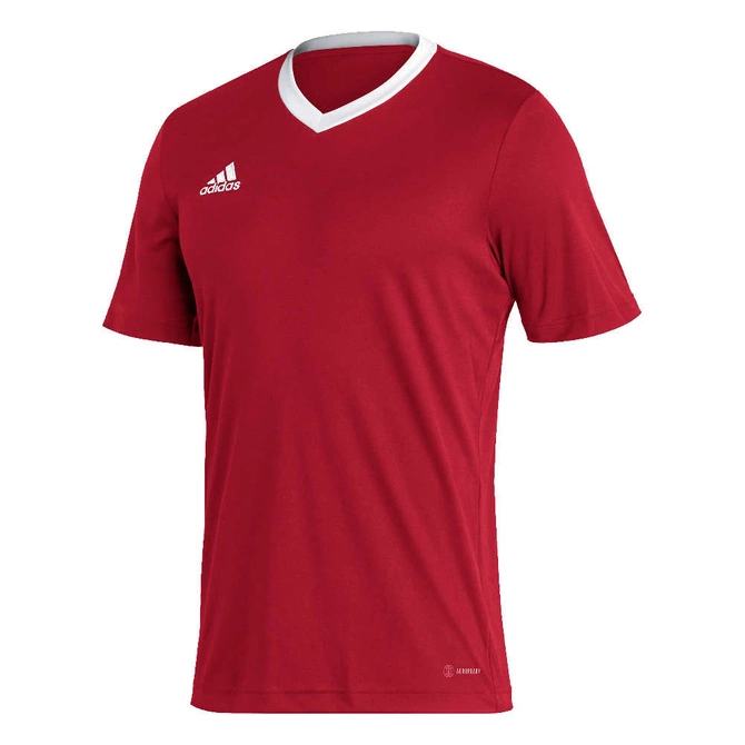 Męska Koszulka Piłkarska Adidas Entrada 22 Czerwony (H61736)