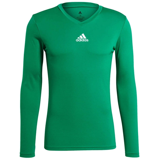 Męska Koszulka Termoaktywna Adidas Base Tee 21 Zielona (GN7504)